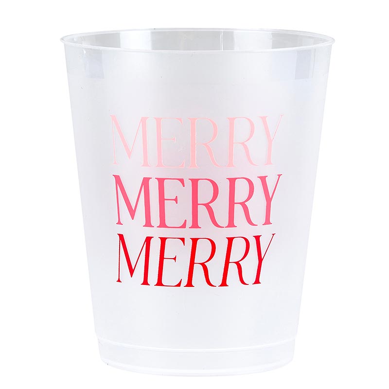 MERRY MERRY MERRY COCKTAIL CUP SET