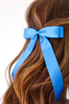 SATIN BOW HAIR CLIP