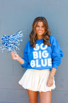 GO BIG BLUE CUSTOM CREWNECK