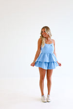 TIERED RUFFLED ROMPER