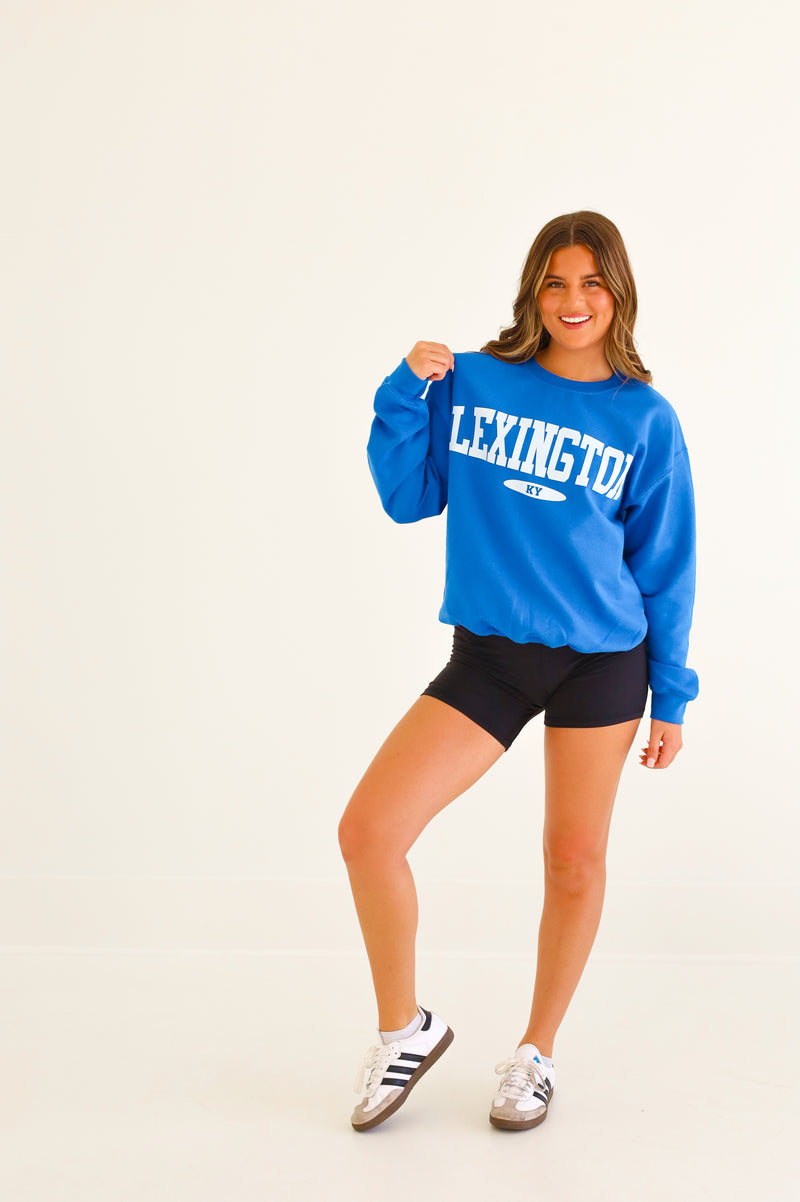 LEXINGTON ROYAL BLUE CREWNECK