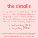 BAG SALE | $95 BAG