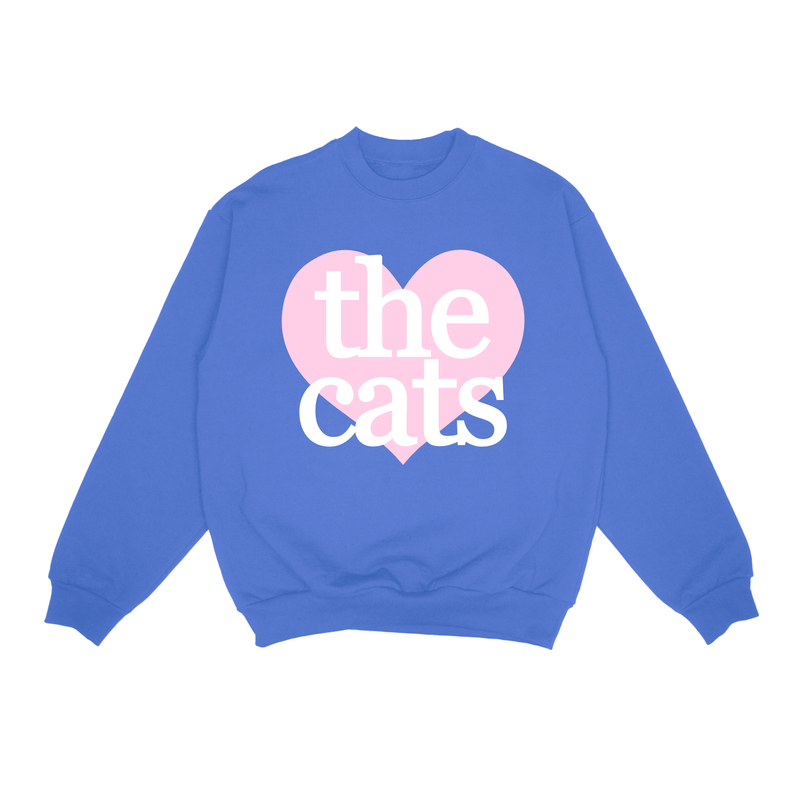 THE CATS HEART CUSTOM CREWNECK