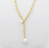 DANGLE PEARL NECKLACE