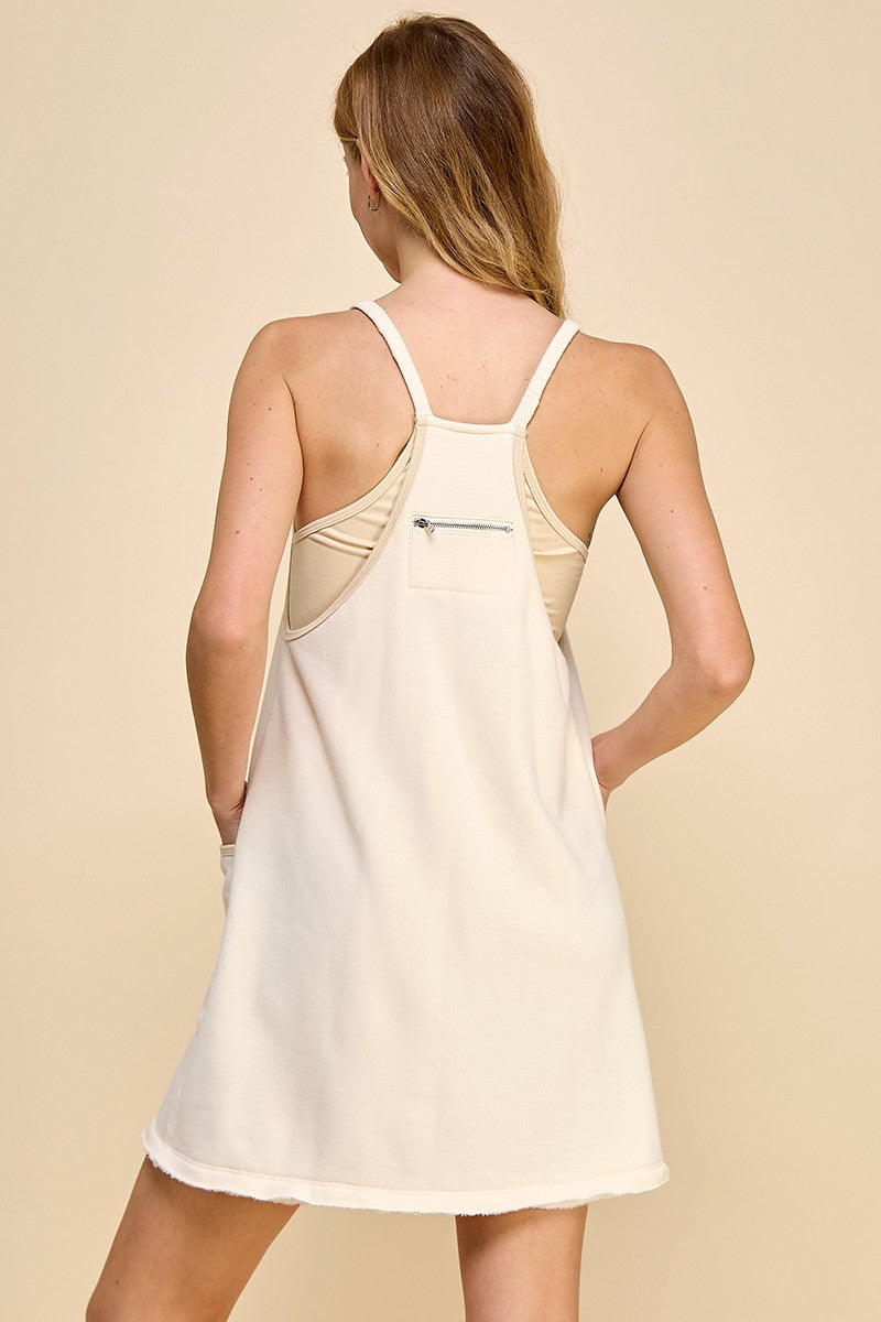 CREAM ATHLETIC DRESS