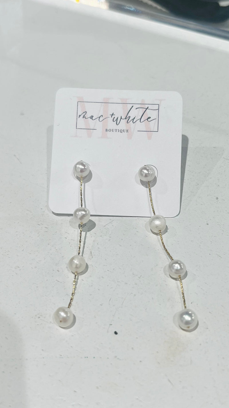 WATERPEARL DROP EARRINGS