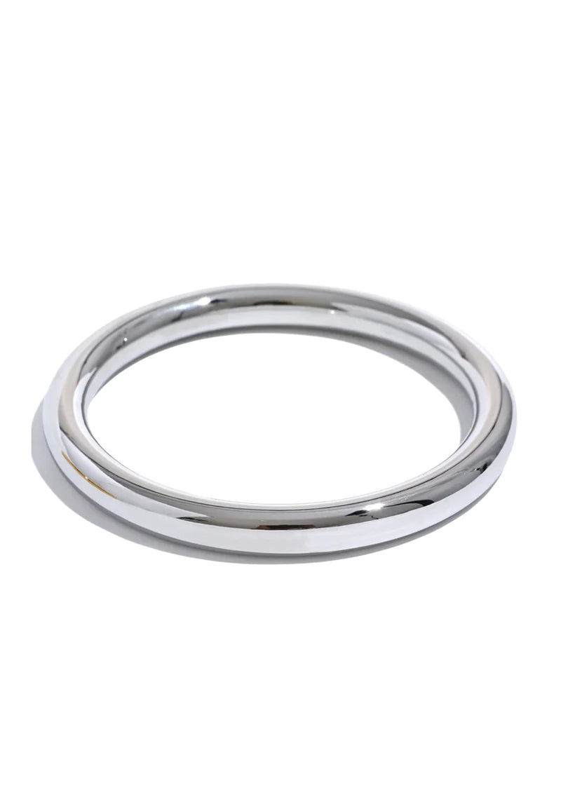 ASHLEY BANGLE BRACELET | SILVER