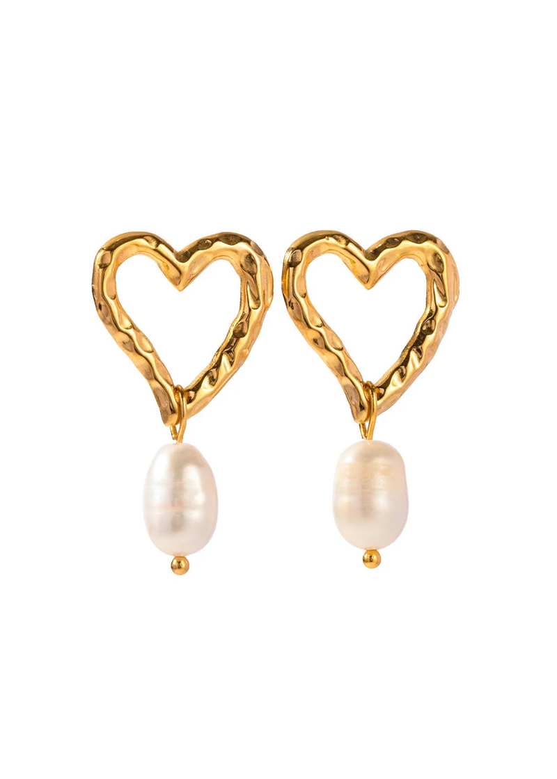 OPEN HEART STUDS