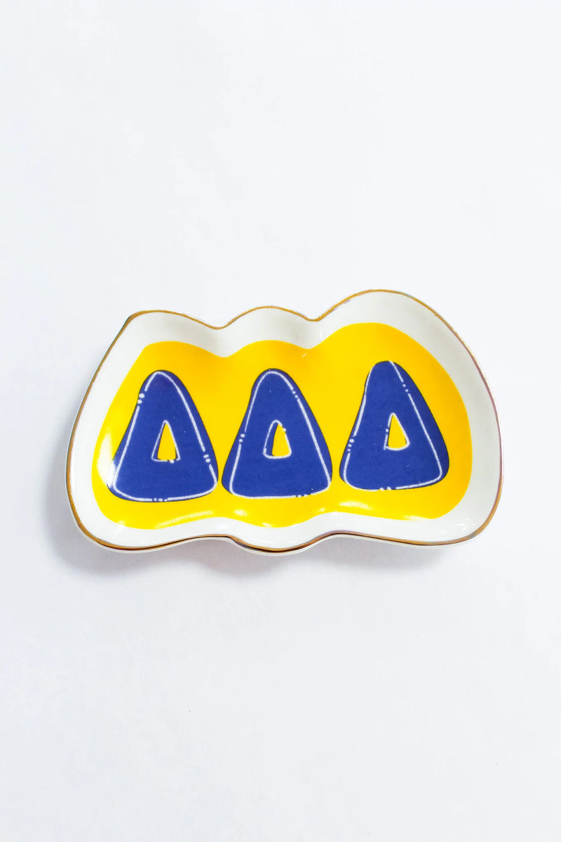 SORORITY TRINKET TRAY | TRI DELT