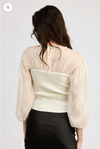 THE ANGEL CREAM BLOUSE